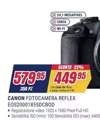 Canon - Fotocamera Reflex EOS20001855DCB0D