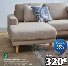 Divano Con Chaise Longue Egense 