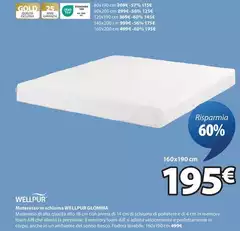 Wellpur - Materasso In Schiuma Glomma