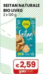 Liveg - Seitan Naturale Bio 2 X 120 G