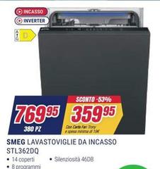 Smeg - Lavastoviglie Da Incasso STL362DQ