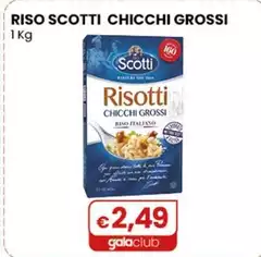 Scotti - Riso Chicchi Grossi 1 Kg