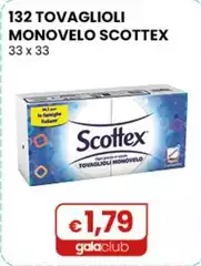 Scottex - 132 Tovaglioli Monovelo 33 X 33