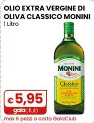 Monini - Olio Extra Vergine Di Oliva Classico 1 Litro