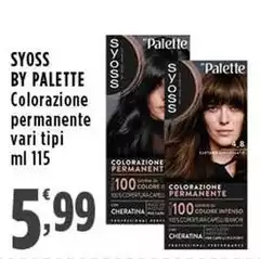 Syoss - By Palette Colorazione Permanente