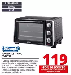 De Longhi - Forno Elettrico EO20792