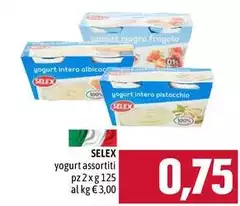 Selex - Yogurt Intero Pistocchio
