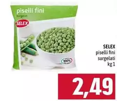 Selex - Piselli Fini Surgelati Selex - Piselli Fini Surgelati