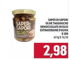 Saper di sapori - Olive Taggiasche Denocciolate In Olio Extravergine D'Oliva