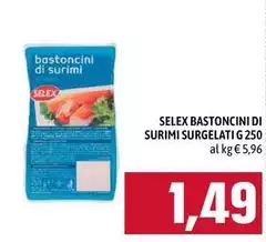 Selex - Bastoncini Di Surimi Surgelati
