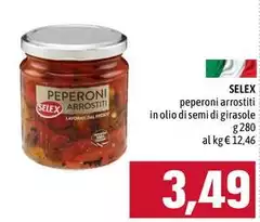 Selex - Peperoni Arrostiti In Olio Di Semi Di Girasole