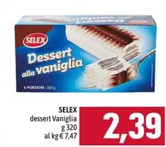 Selex - Dessert Vaniglia