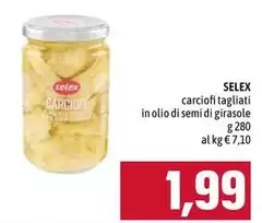 Selex - Carciofi Tagliati In Olio Di Semi Di Girasole