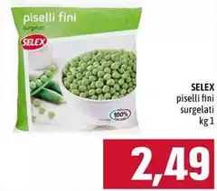 Selex - Piselli Fini Surgelati Selex - Piselli Fini Surgelati
