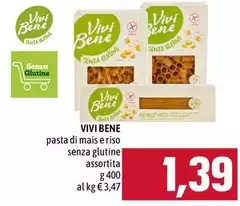 Beretta - Vivi Bene Pasta Di Mais E Riso Senza Glutine