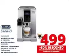 De Longhi - ECAM350.75.S Manuale Macchina Da Caffè Con Filtro 1,8 L