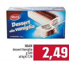 Selex - Dessert Vaniglia