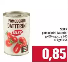 Selex - Pomodorini Datterini Selex - Pomodorini Datterini