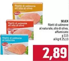 Selex - Filetti Di Salmone Al Naturale