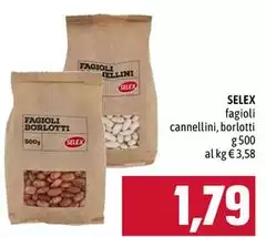Selex - Fagioli Cannellini, Borlotti Selex - Fagioli Cannellini, Borlotti
