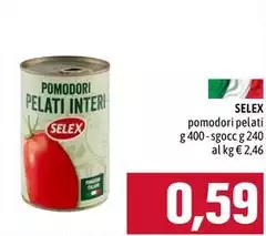 Selex - Pomodori Pelati Selex - Pomodori Pelati