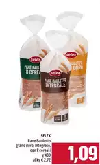 Selex - Pane Bauletto Grano Duro, Intégrale, Con 8 Cereal