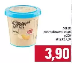 Selex - Anacardi Tostati Salati