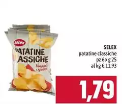 Selex - Patatine Classiche Selex - Patatine Classiche