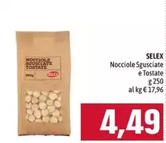 Selex - Nocciole Sgusciate E Tostate