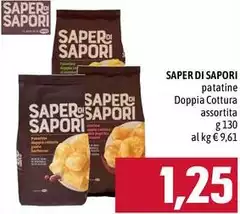 Saper di sapori - Patatine Doppia Cottura