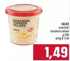 Selex - Arachidi Tostate E Salate