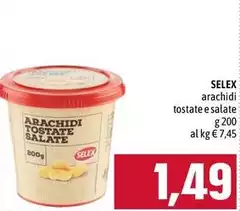 Selex - Arachidi Tostate E Salate