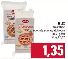 Selex - Crostatine Nocciole E Cacao