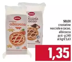 Selex - Crostatine Nocciole E Cacao