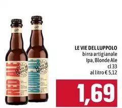Le Vie Del Luppolo - Birra Artigianale Ipa, Blonde Ale Le Vie Del Luppolo - Birra Artigianale Ipa, Blonde Ale