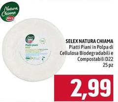 Selex - Piatti Piani In Polpa Di Cellulosa Biodegradabili E Compostabili