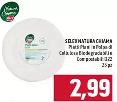 Selex - Piatti Piani In Polpa Di Cellulosa Biodegradabili E Compostabili Selex - Piatti Piani In Polpa Di Cellulosa Biodegradabili E Compostabili