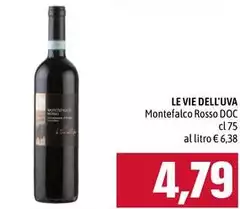 Le vie dell'uva - Montefalco Rosso DOC Le vie dell'uva - Montefalco Rosso DOC