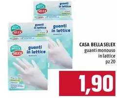 Bella - Guanti Monouso In Lattice Bella - Guanti Monouso In Lattice