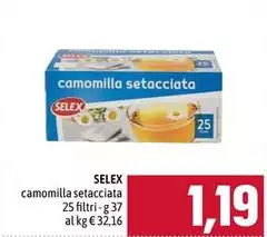 Selex - Camomilla Setacciata Selex - Camomilla Setacciata