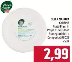 Selex - Piatti Piani In Polpa Di Cellulosa Biodegradabili E Compostabili Selex - Piatti Piani In Polpa Di Cellulosa Biodegradabili E Compostabili