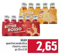 Selex - Aperitivo Analcolico Classico, Rosso