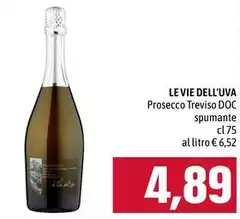 Le vie dell'uva - Prosecco Treviso DOC Spumante