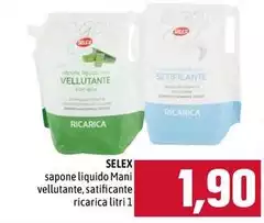 Selex - Sapone Liquido Mani Vellutante, Satificante