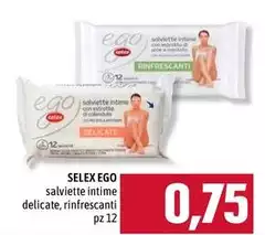 Selex - Ego Salviette Intime Delicate Selex - Ego Salviette Intime Delicate