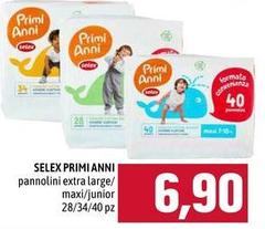 Selex - Pannolini Extra Large/ Maxi/junior Selex - Pannolini Extra Large/ Maxi/junior