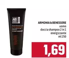 Amarsi & piacersi - Uomo Doccia Shampoo 2 In 1 Energizzante