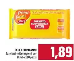 Selex - Salviettine Detergenti Per Bimbo