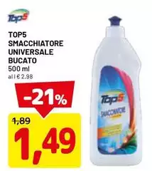 Top5 - Smacchiatore Universale Bucato Top5 - Smacchiatore Universale Bucato