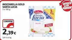 Santa lucia - Mozzarella Gold Santa lucia - Mozzarella Gold